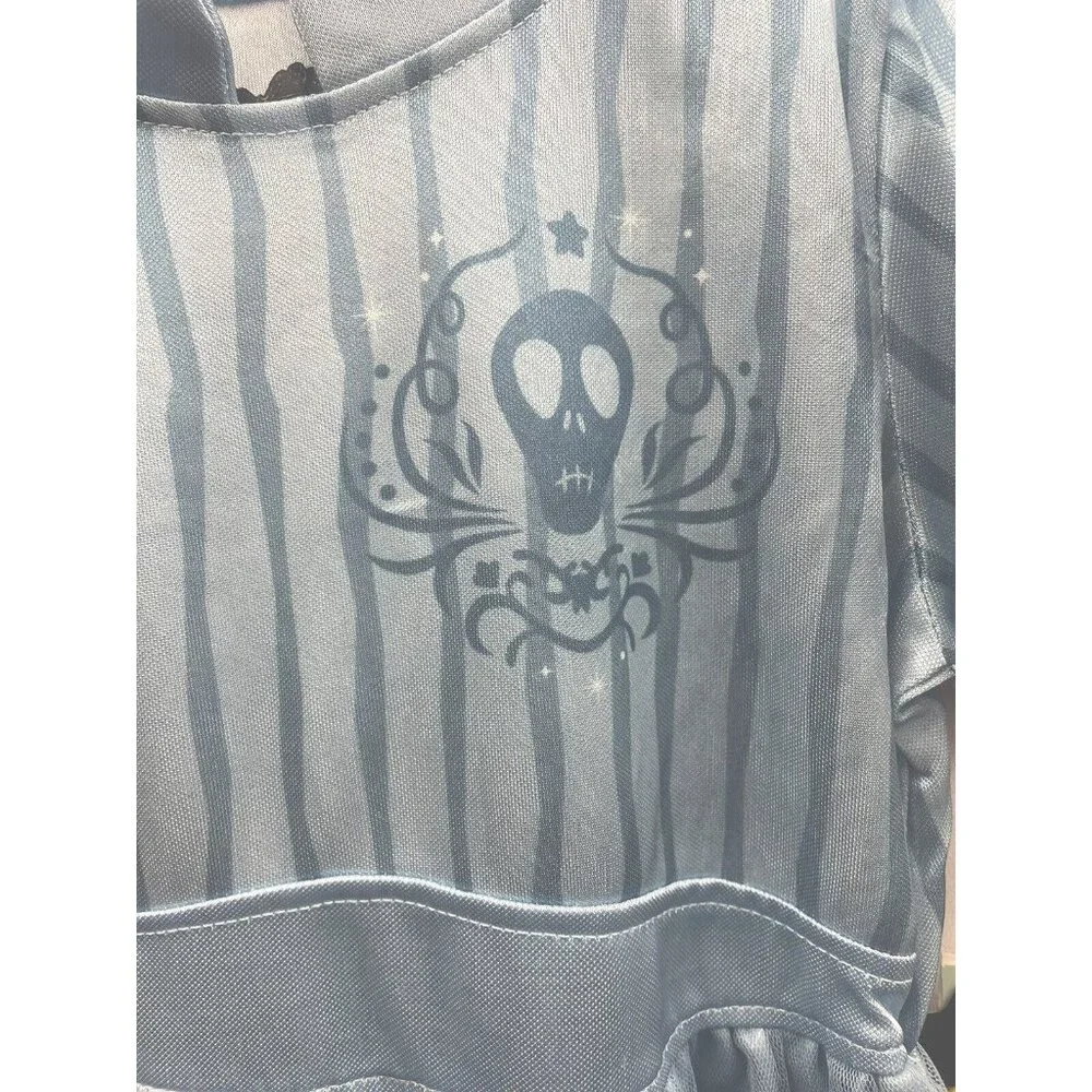 Girl's Beetlejuice Astrid dress-up Nightgown Bue Size XS, S, M